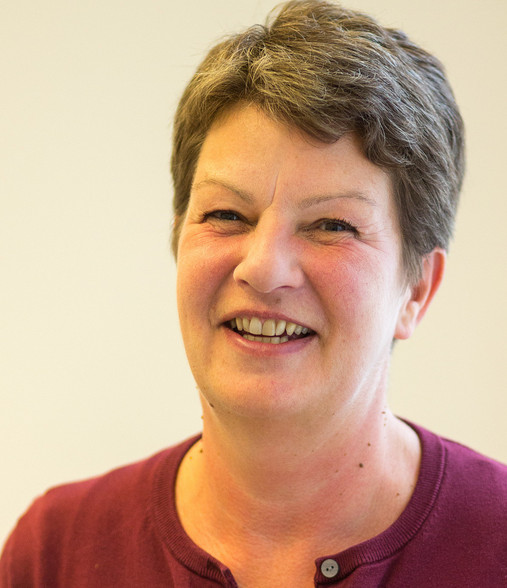 Frauenhaus Caritas Berlin - Leiterin Gabriele Kriegs Foto zum Thema Frauenhaus Berlin: Zu sehen ist Gabriele Kriegs, die das Frauenhaus der Caritas in Berlin leitet.