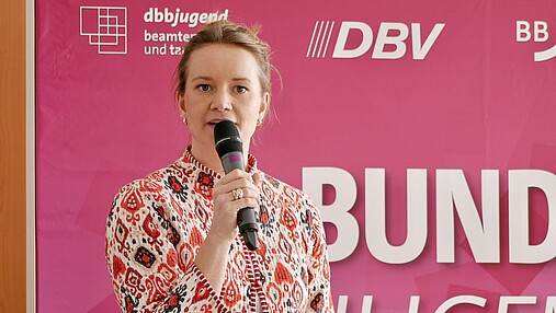 Foto zum Thema "Staatsmodernisierung": Zu sehen ist Josefine Theden-Schow.